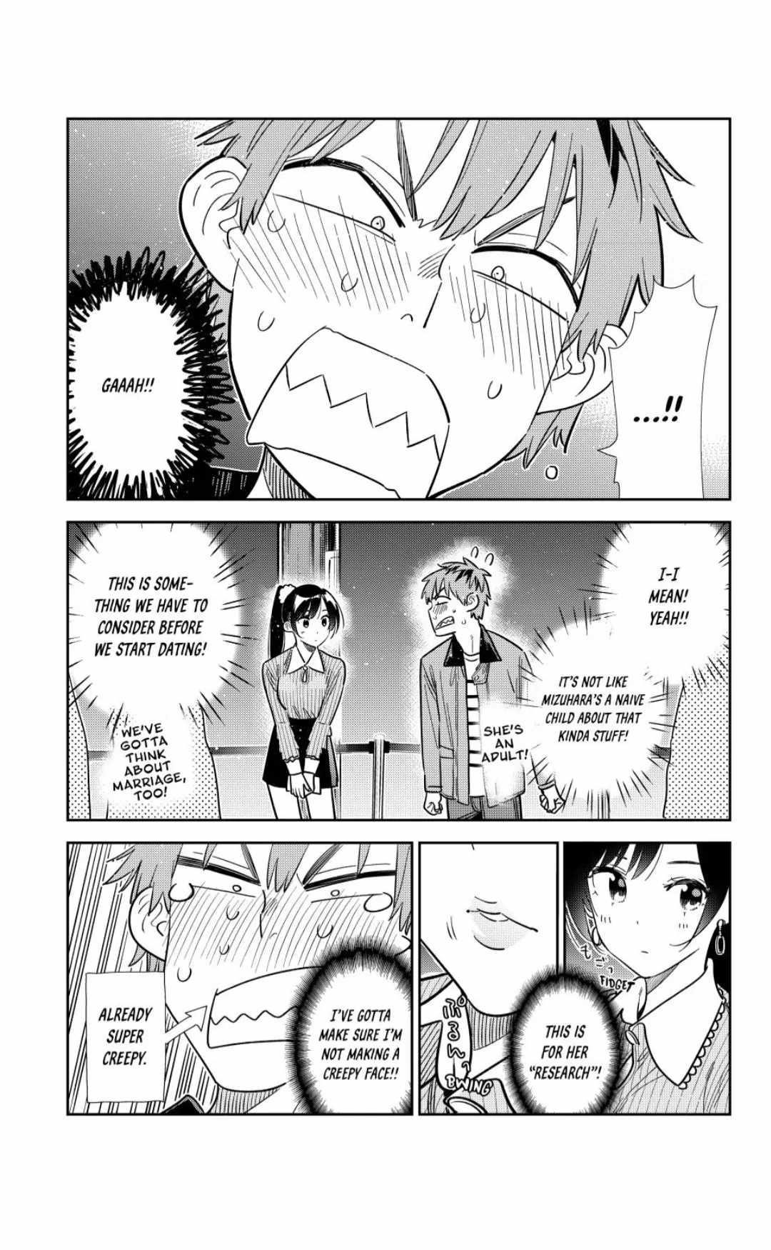 Kanojo, Okarishimasu Chapter 364 - Page 9 in English