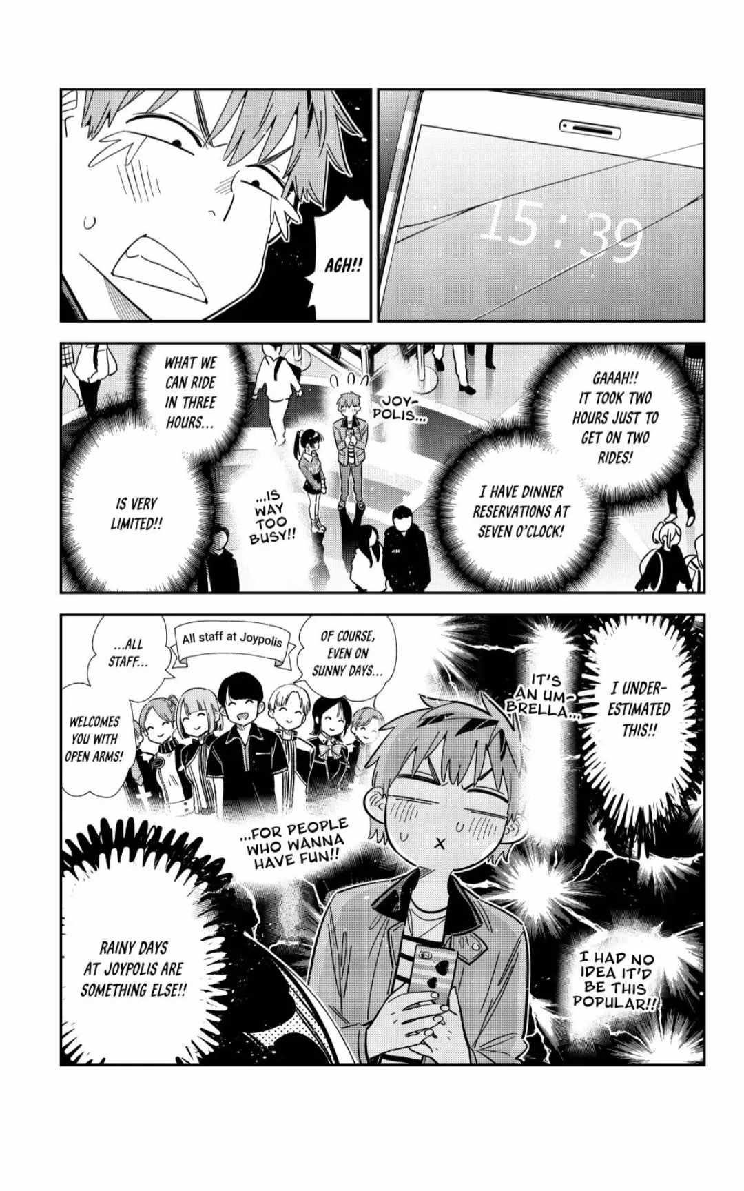 Kanojo, Okarishimasu Chapter 366 - Page 3 in English