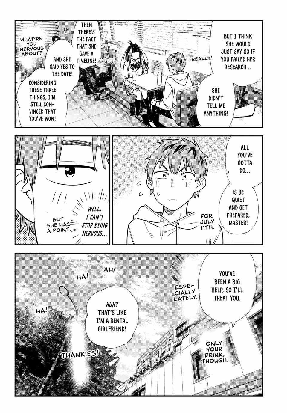 Kanojo, Okarishimasu Chapter 398 - Page 10 in English