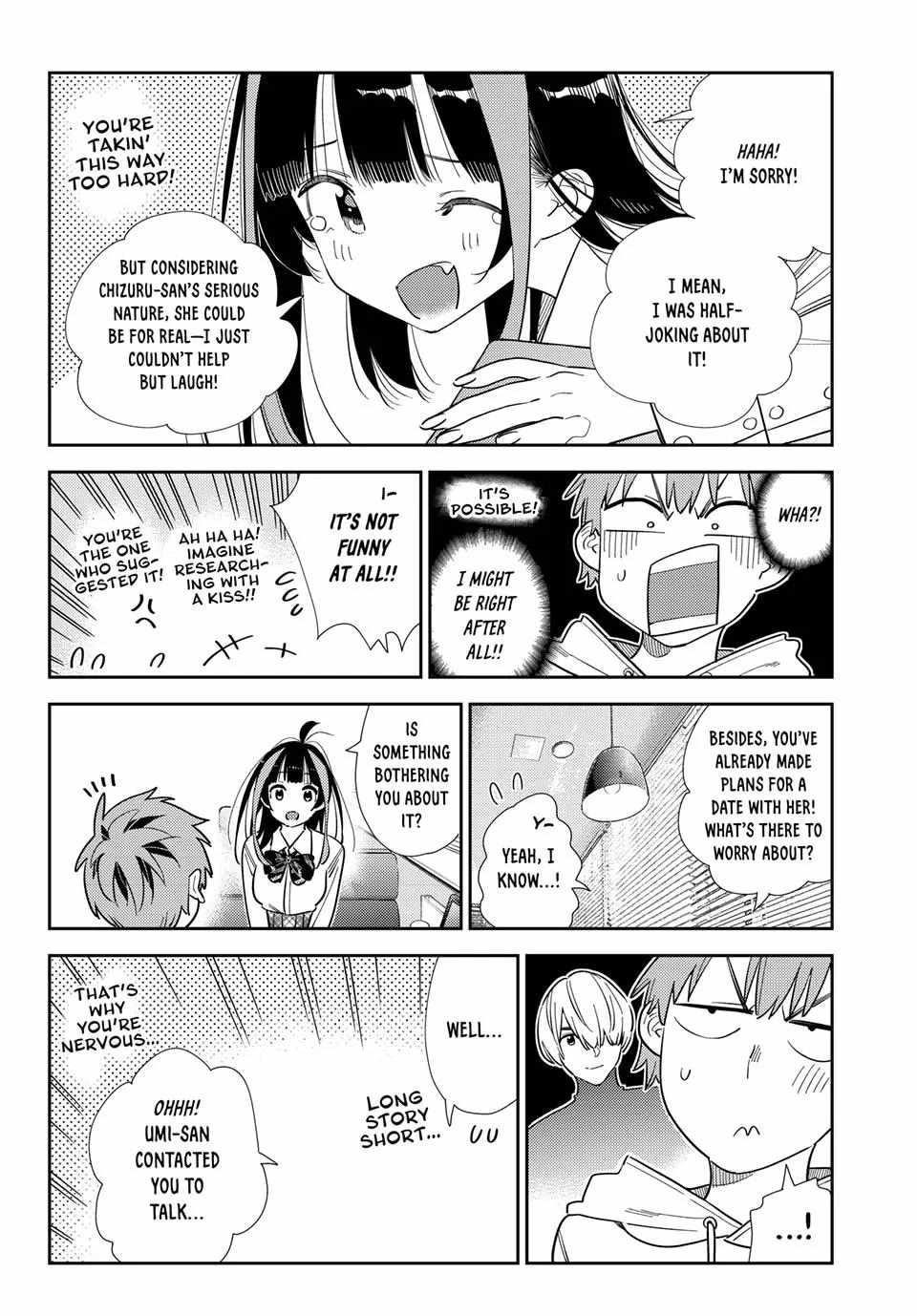 Kanojo, Okarishimasu Chapter 398 - Page 6 in English