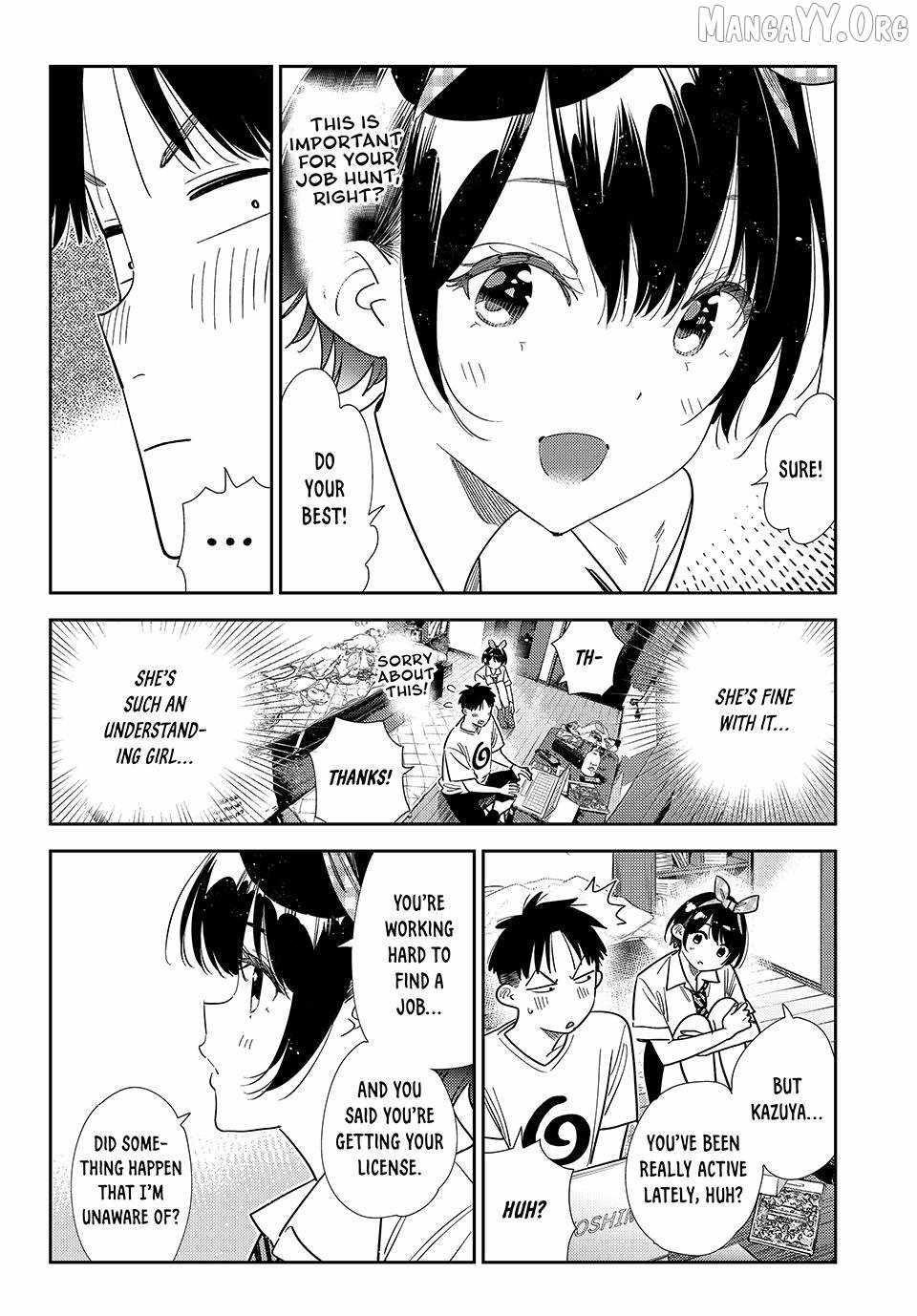 Kanojo, Okarishimasu Chapter 402 - Page 10 in English
