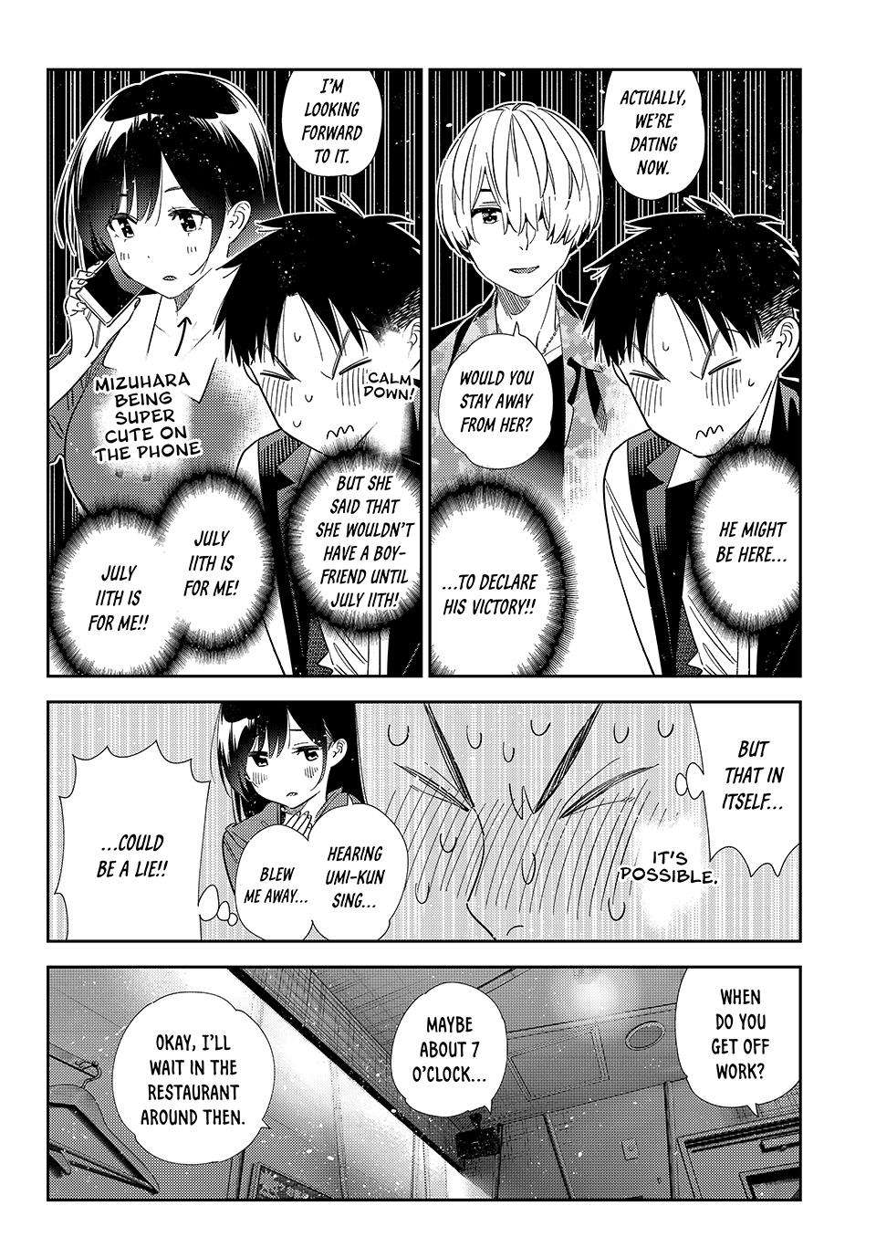 Kanojo, Okarishimasu Chapter 408 - Page 14 in English