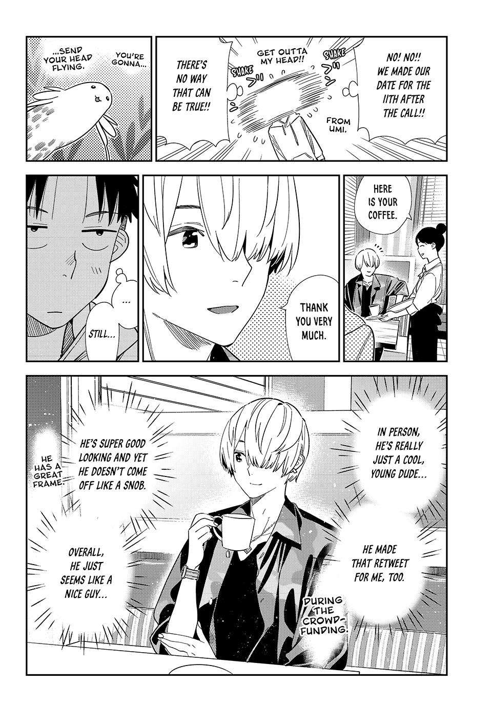 Kanojo, Okarishimasu Chapter 409 - Page 4 in English
