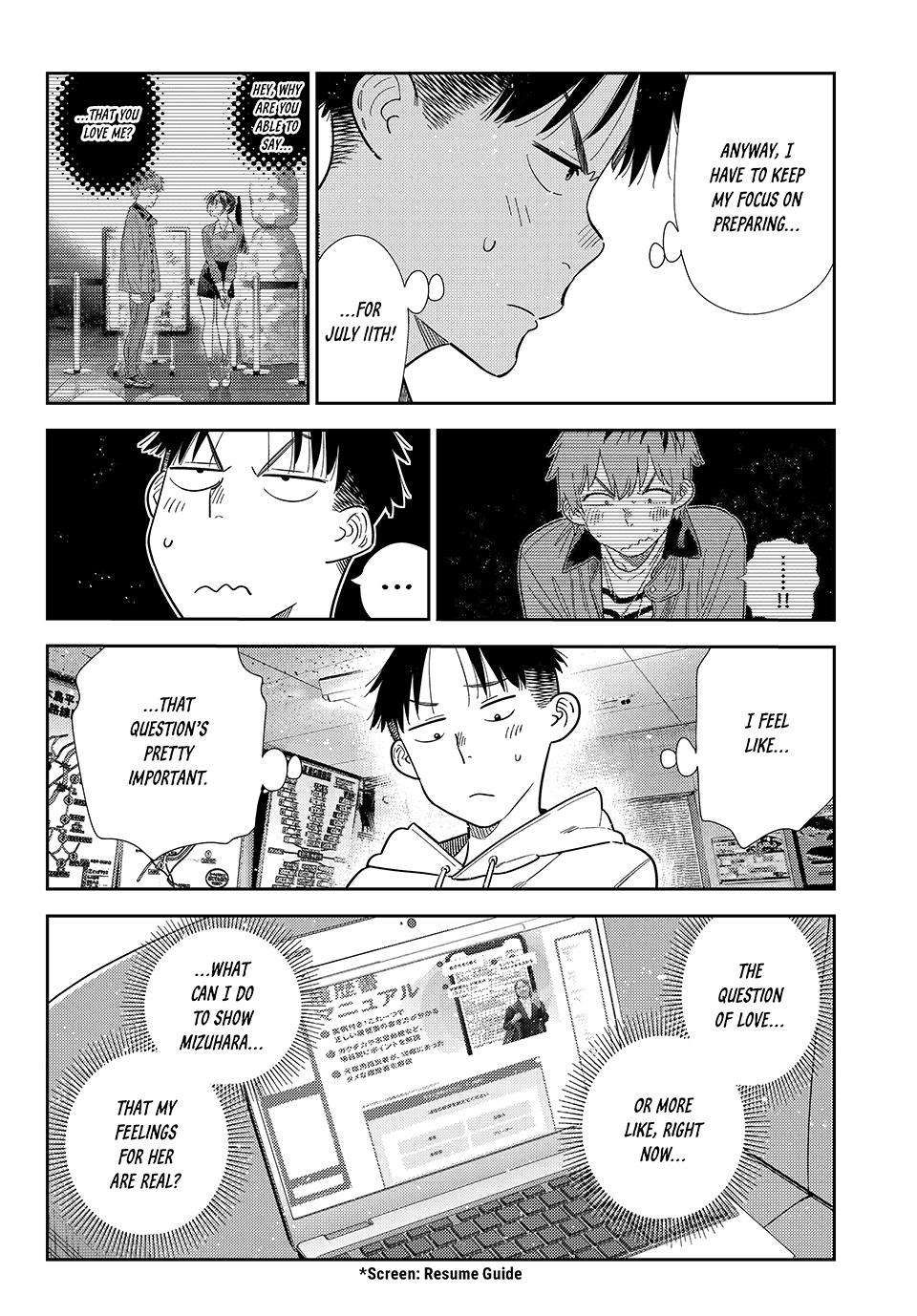 Kanojo, Okarishimasu Chapter 412 - Page 14 in English