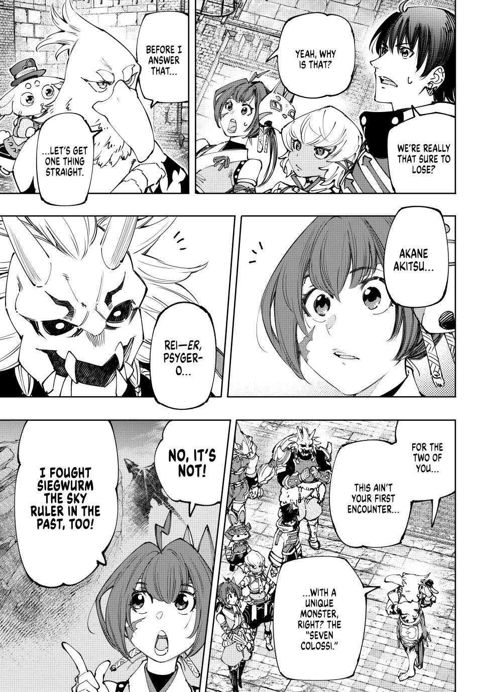 Shangri-La Frontier Chapter 177 - Page 3 in English