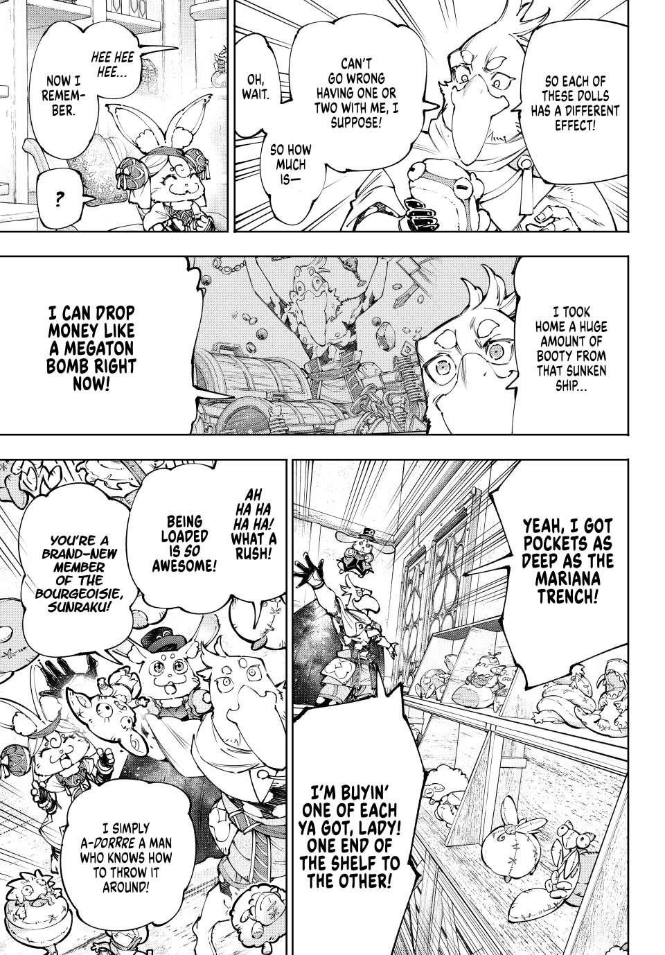Shangri-La Frontier Chapter 215 - Page 9 in English