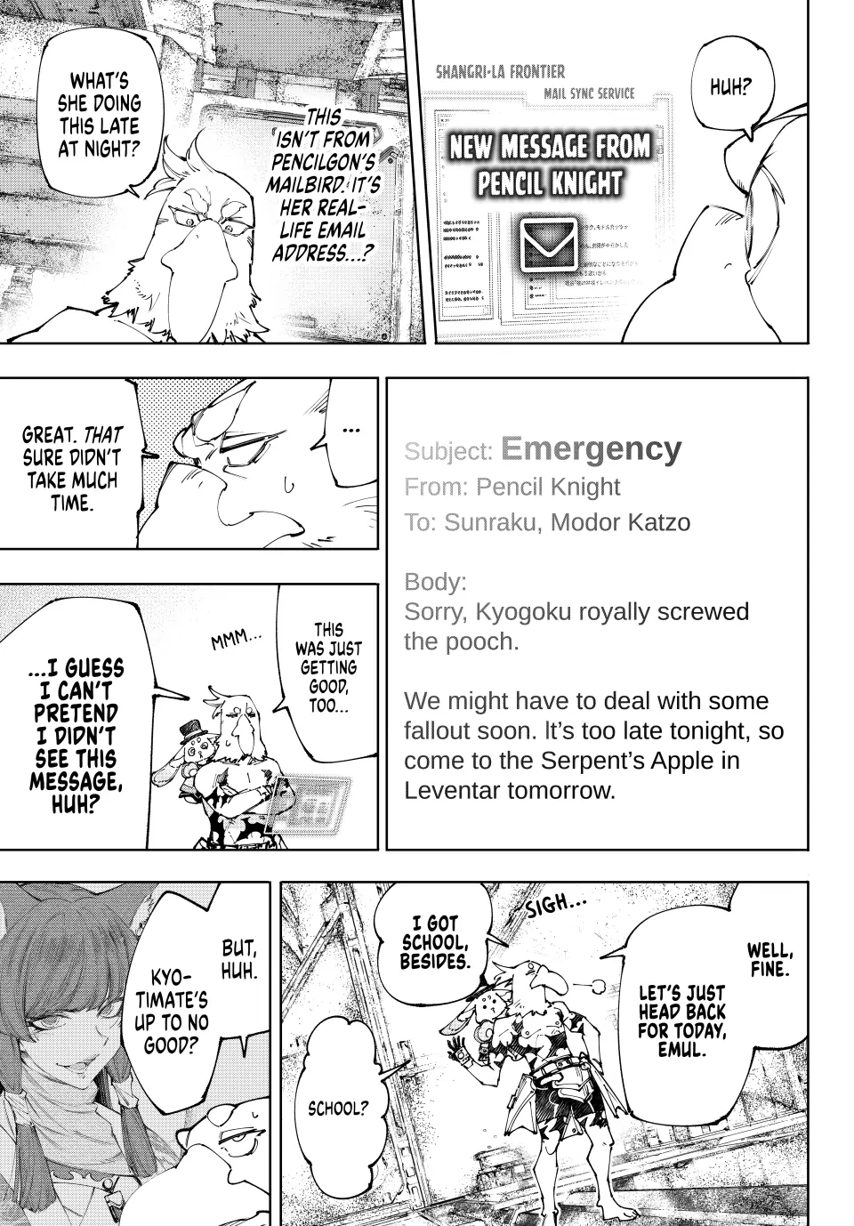 Shangri-La Frontier Chapter 221 - Page 5 in English