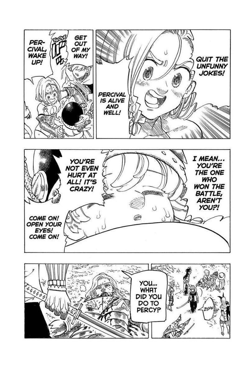 Mokushiroku no Yonkishi Chapter 128 - Page 13 in English