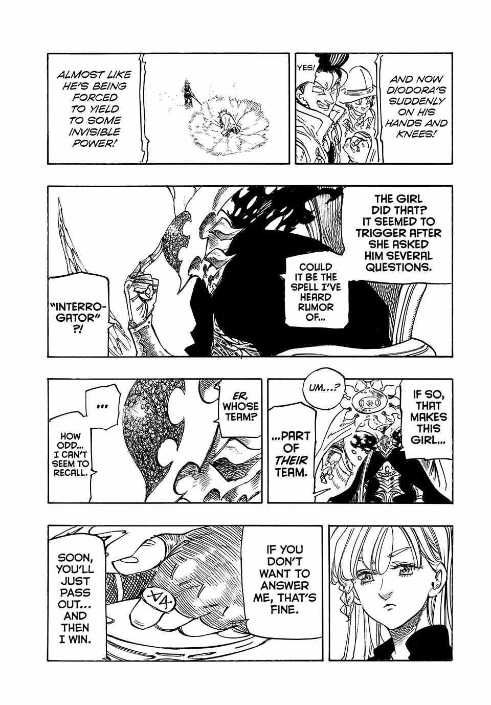 Mokushiroku no Yonkishi Chapter 171 - Page 9 in English