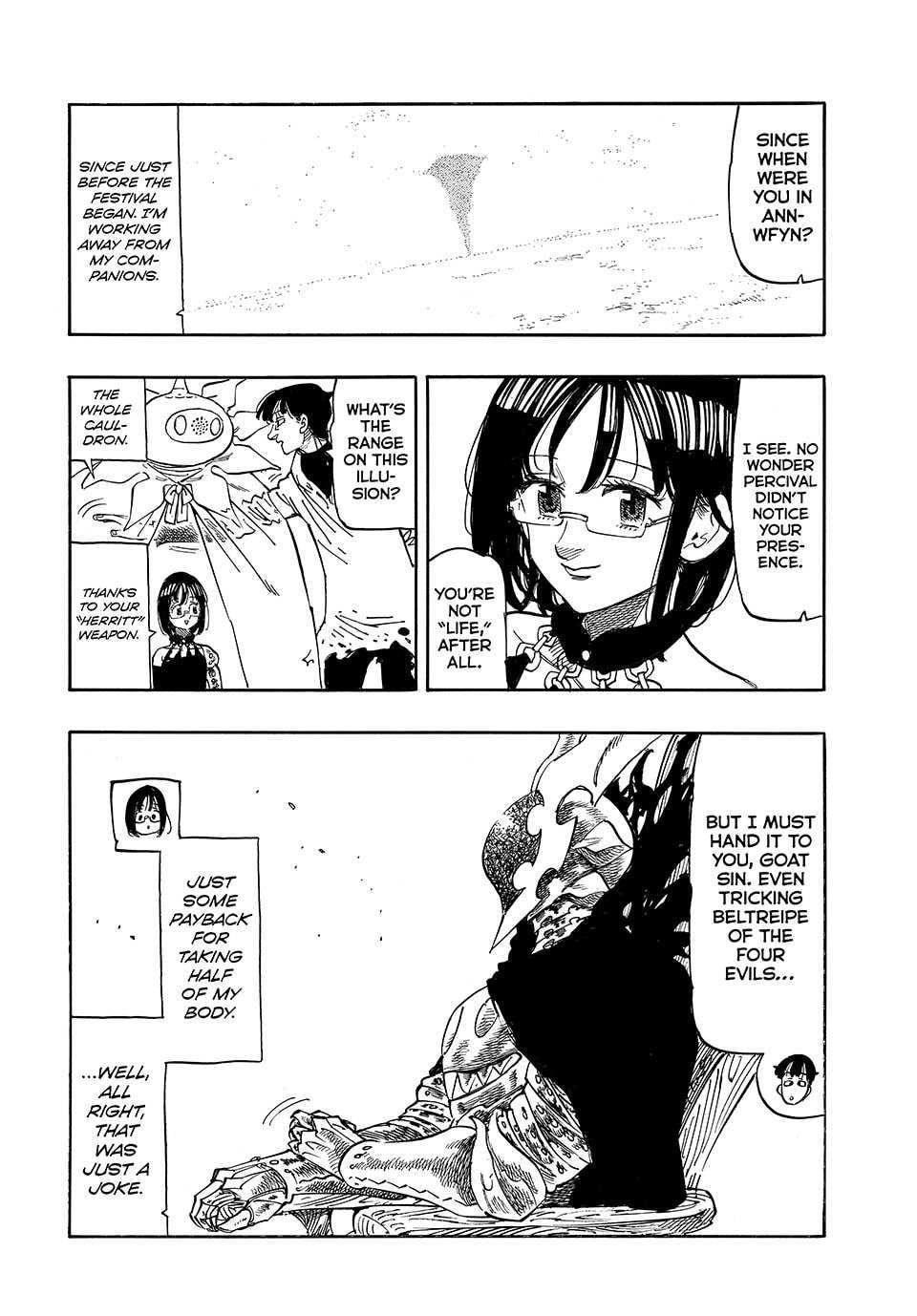 Mokushiroku no Yonkishi Chapter 185 - Page 12 in English