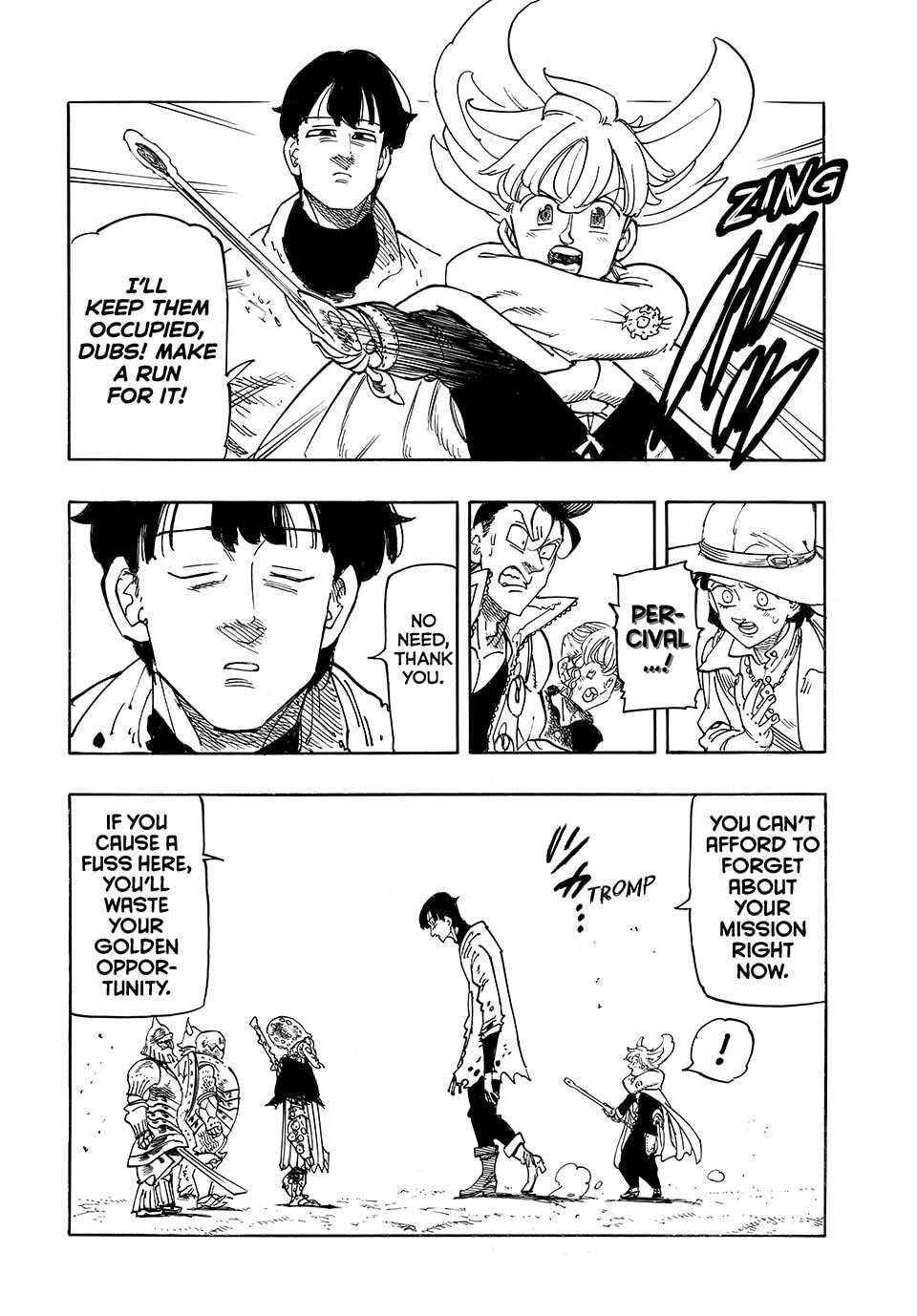 Mokushiroku no Yonkishi Chapter 185 - Page 4 in English