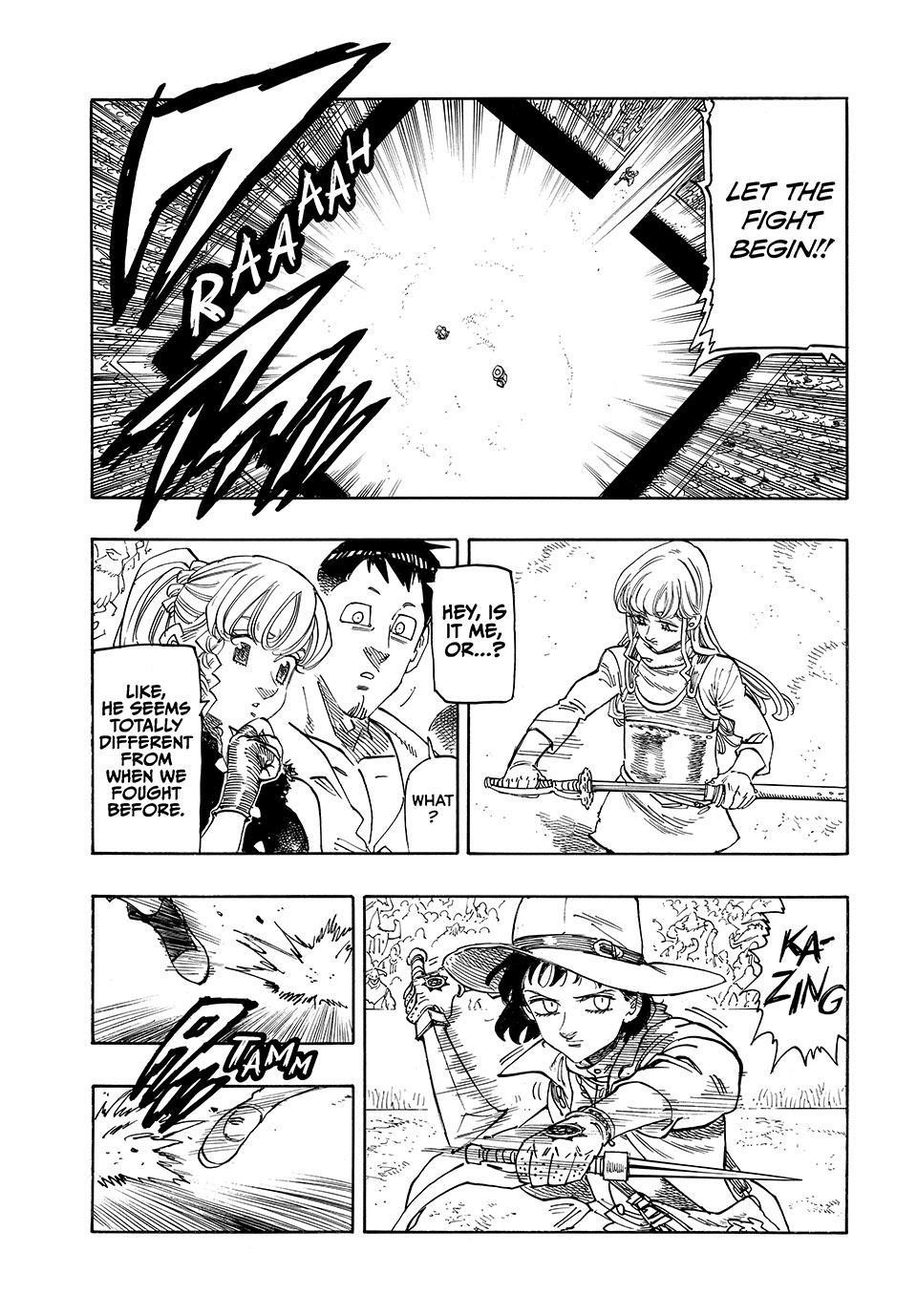 Mokushiroku no Yonkishi Chapter 186 - Page 5 in English