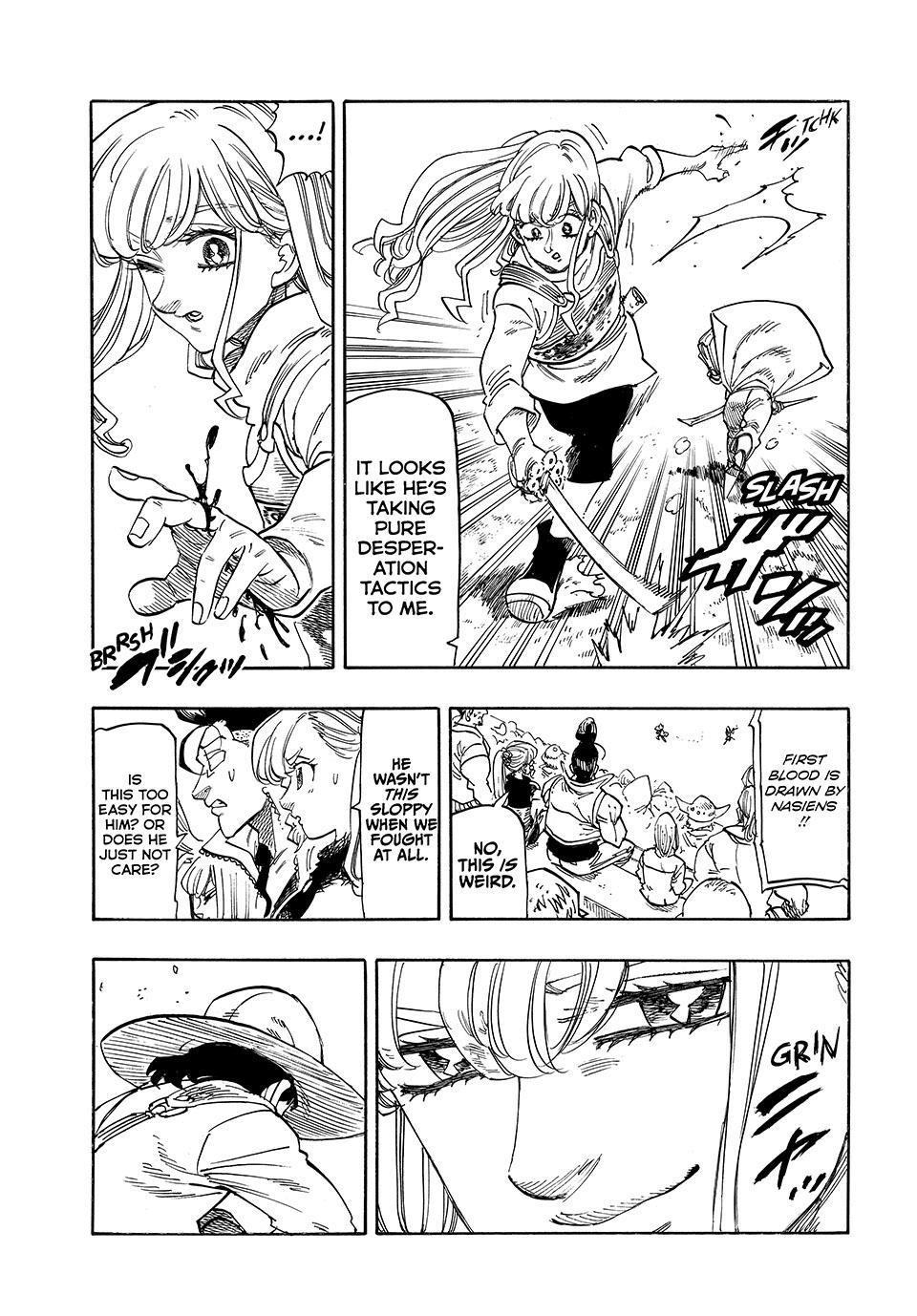 Mokushiroku no Yonkishi Chapter 186 - Page 7 in English