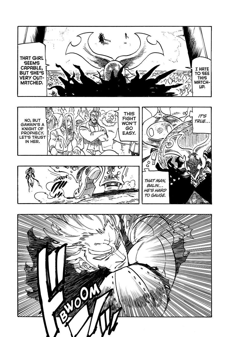 Mokushiroku no Yonkishi Chapter 189 - Page 8 in English