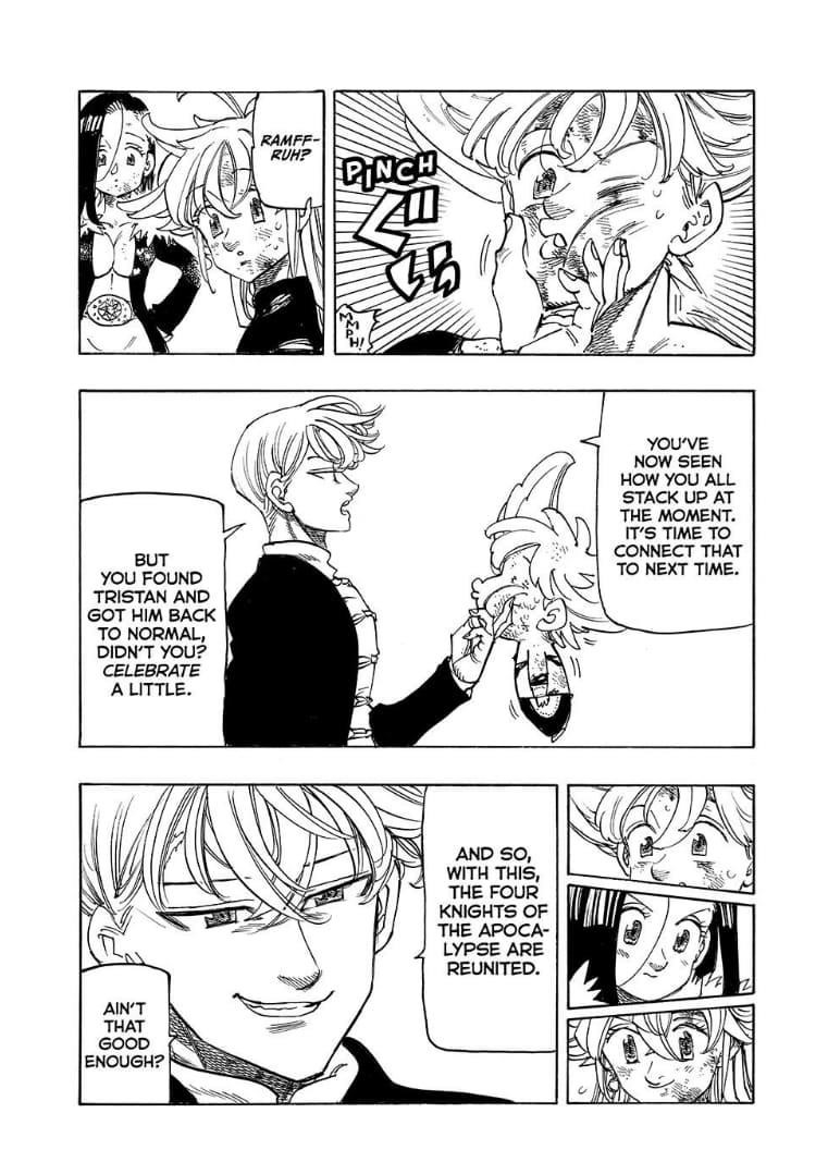 Mokushiroku no Yonkishi Chapter 206 - Page 13 in English