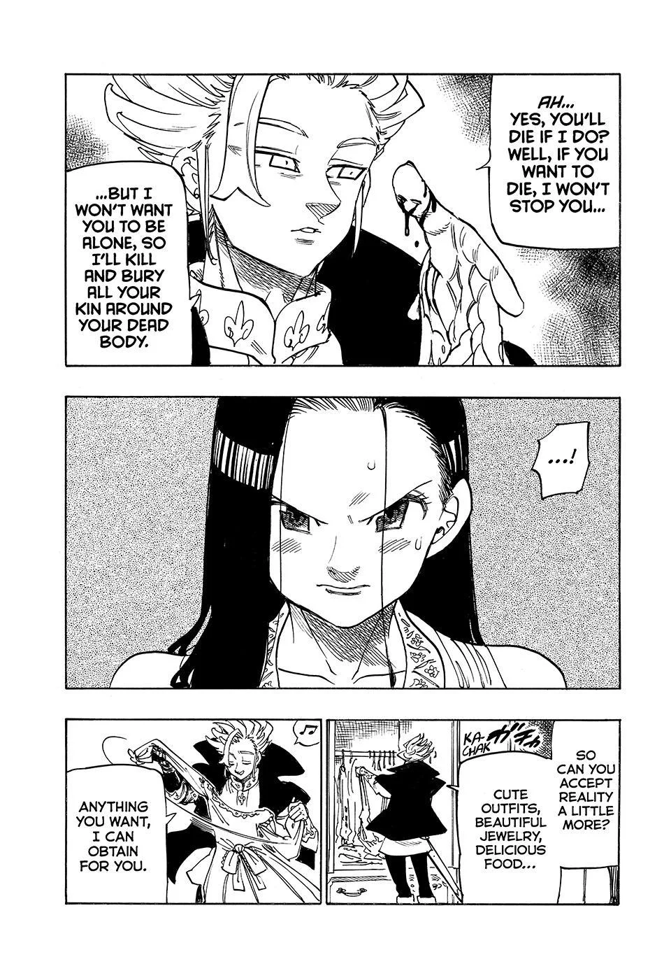Mokushiroku no Yonkishi Chapter 218 - Page 13 in English
