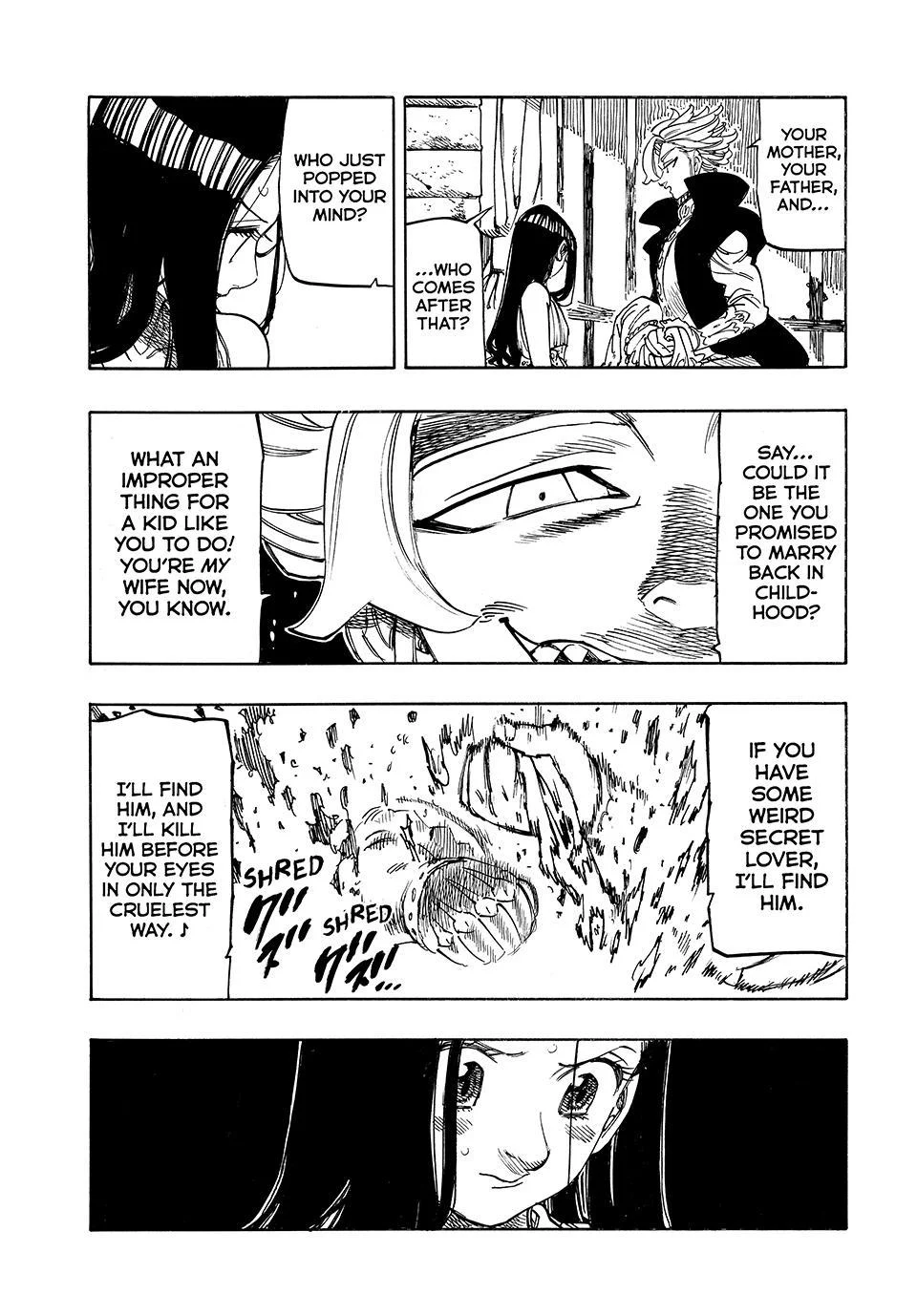 Mokushiroku no Yonkishi Chapter 218 - Page 15 in English