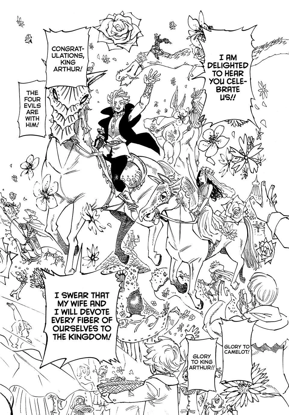 Mokushiroku no Yonkishi Chapter 218 - Page 6 in English