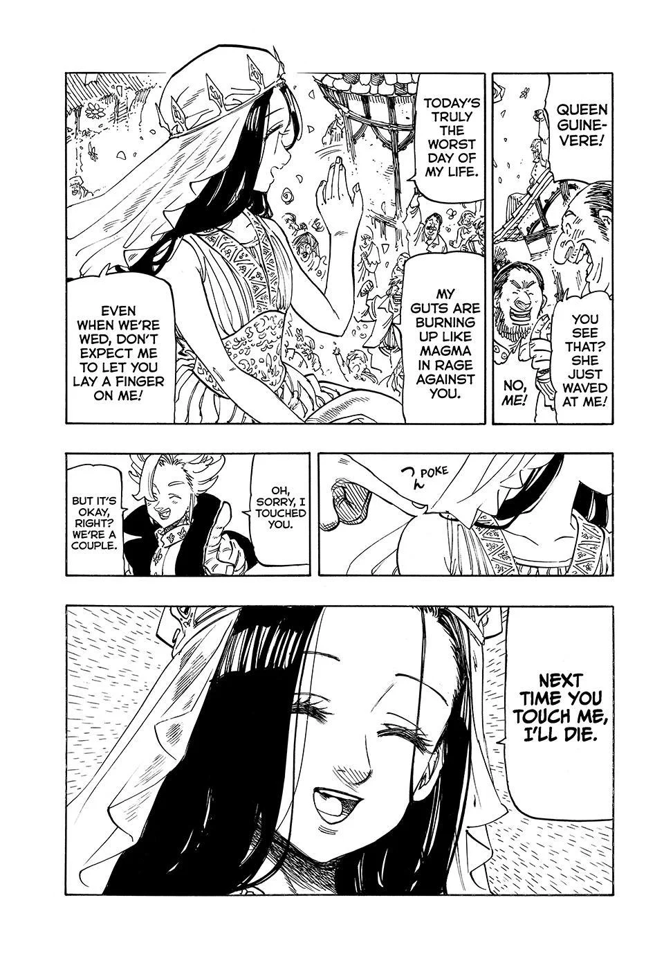 Mokushiroku no Yonkishi Chapter 218 - Page 9 in English