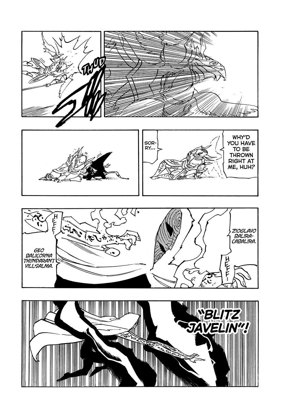 Mokushiroku no Yonkishi Chapter 233 - Page 12 in English