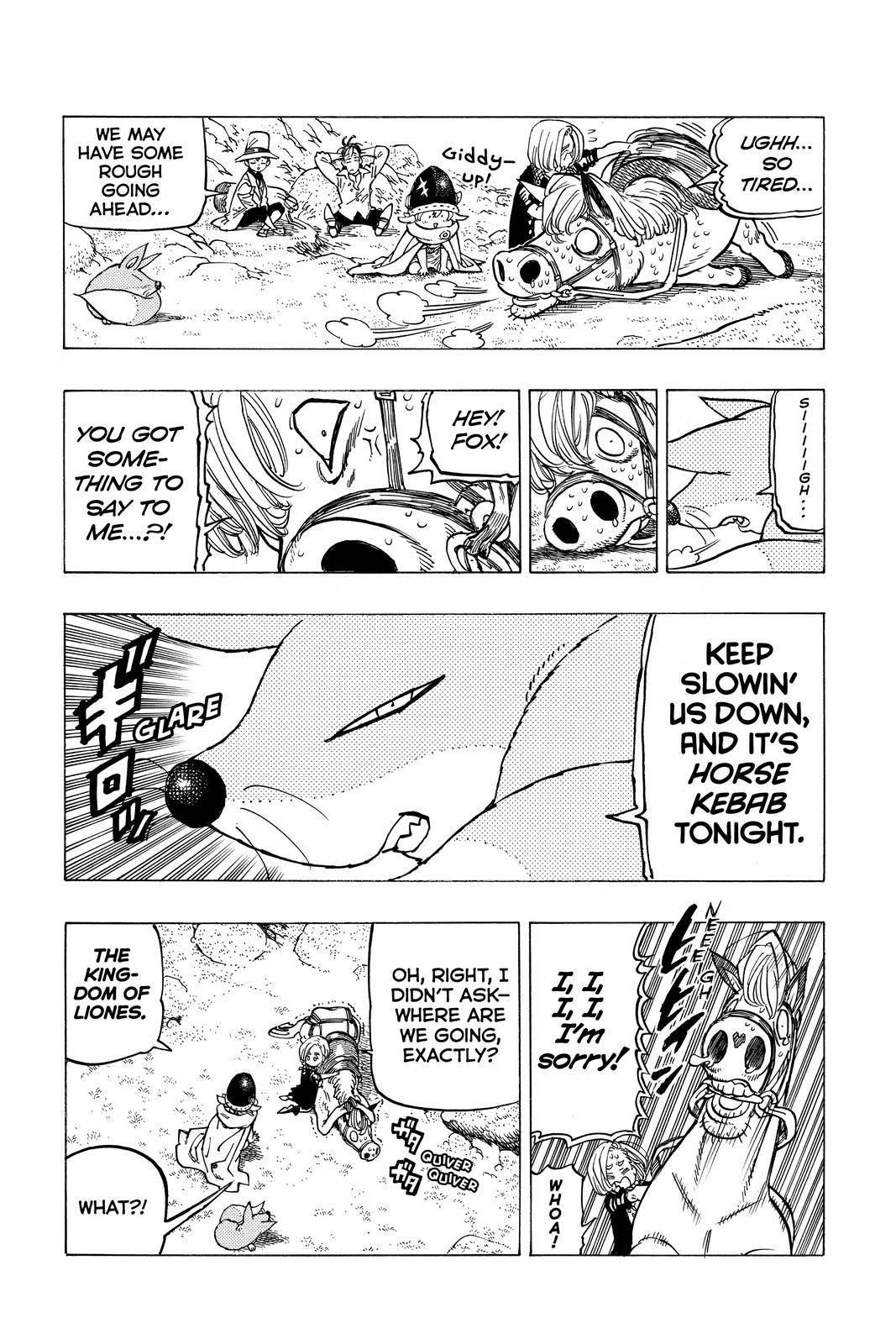Mokushiroku no Yonkishi Chapter 24 - Page 8 in English