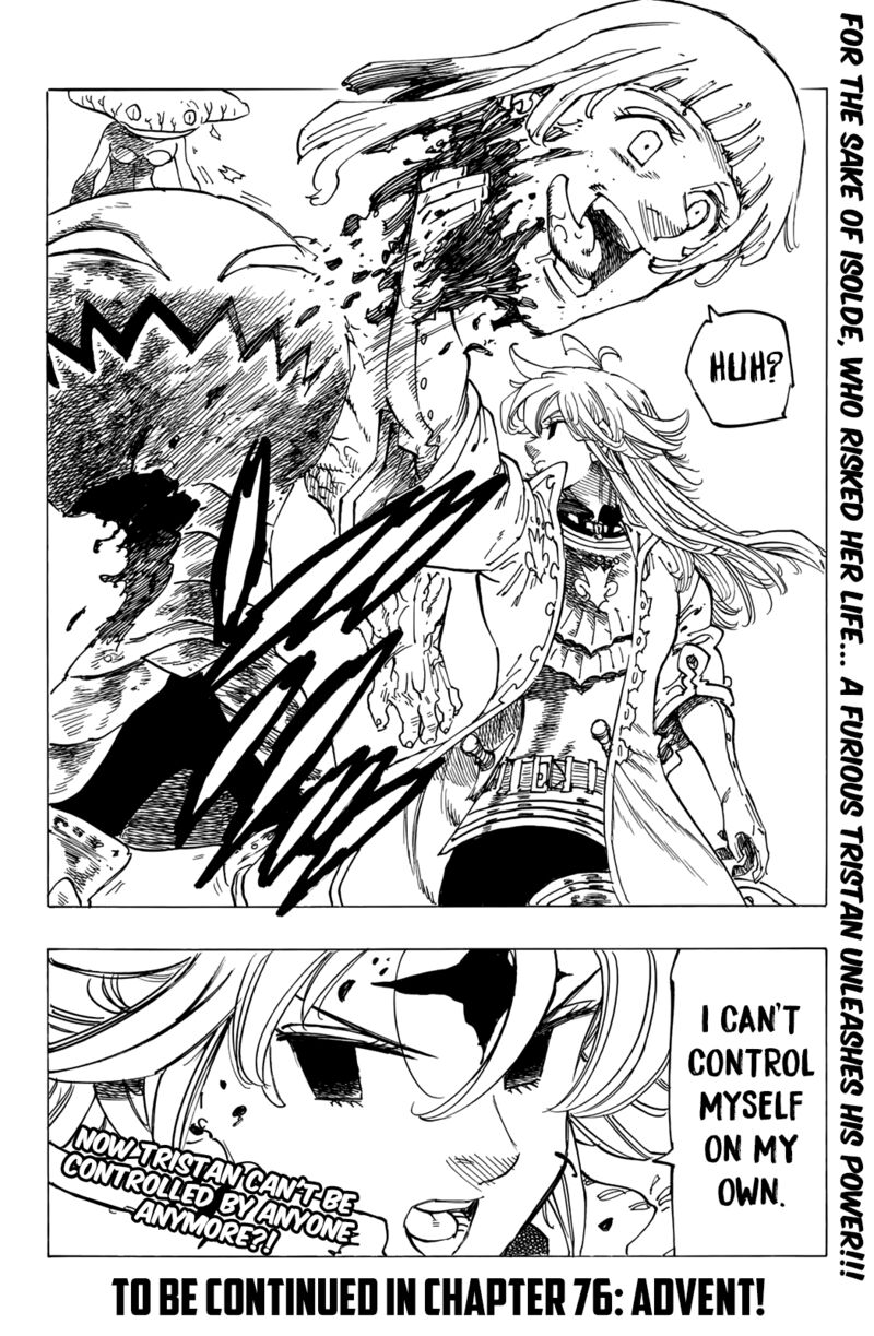 Mokushiroku no Yonkishi Chapter 75 - Page 18 in English