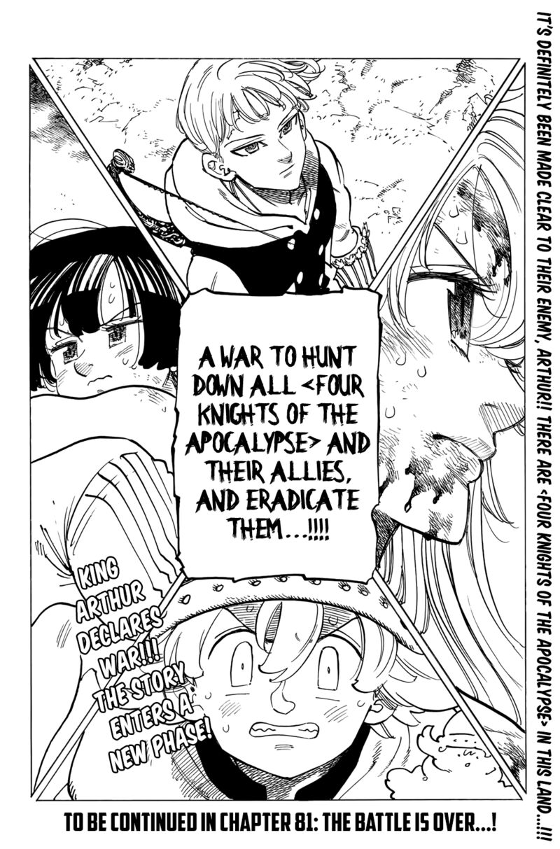 Mokushiroku no Yonkishi Chapter 80 - Page 19 in English