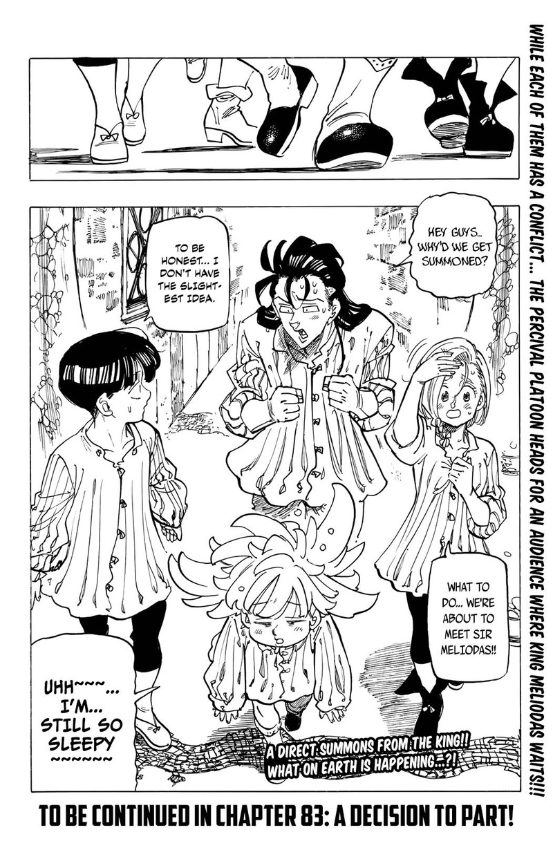 Mokushiroku no Yonkishi Chapter 82 - Page 20 in English