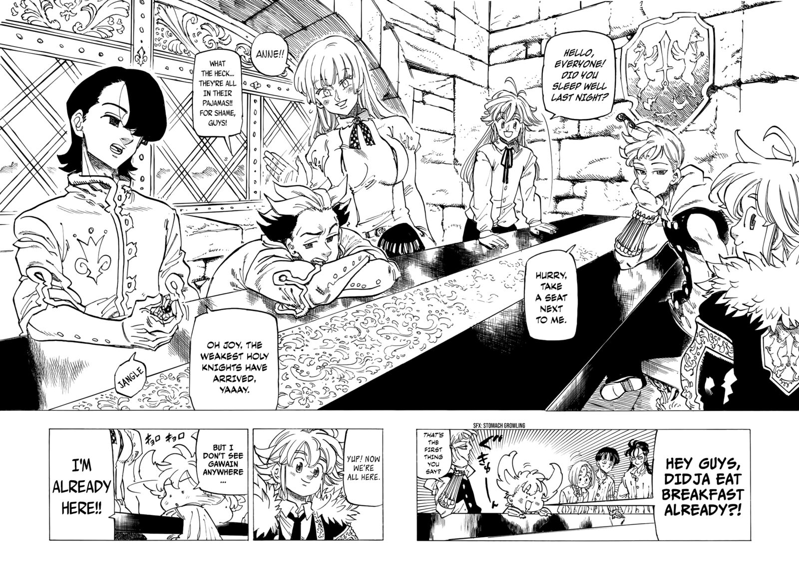 Mokushiroku no Yonkishi Chapter 84 - Page 8 in English