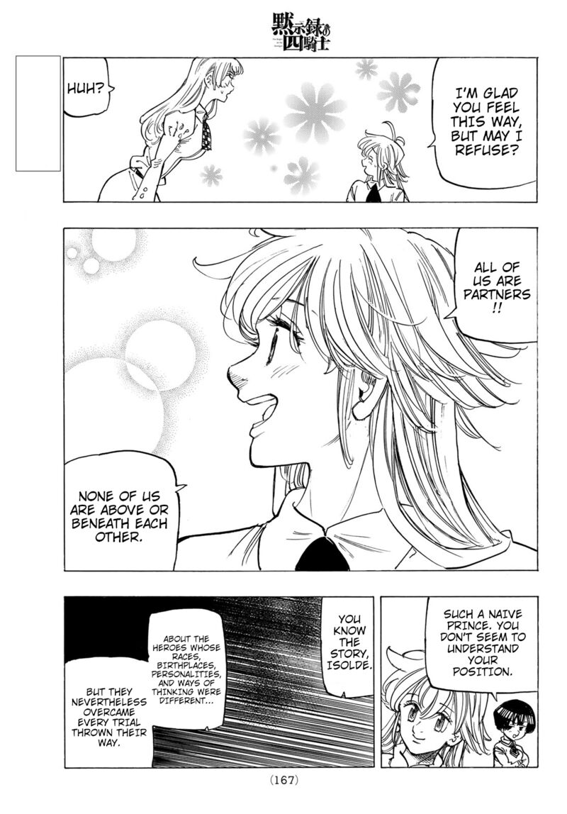 Mokushiroku no Yonkishi Chapter 86 - Page 13 in English