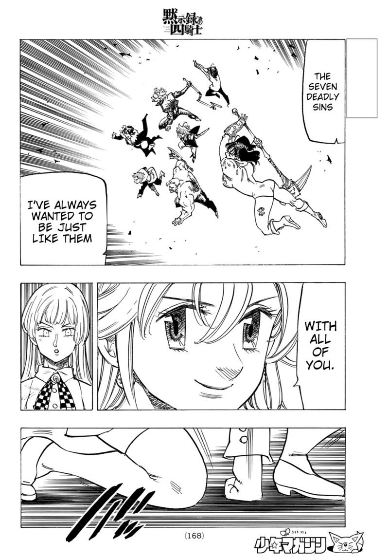 Mokushiroku no Yonkishi Chapter 86 - Page 14 in English