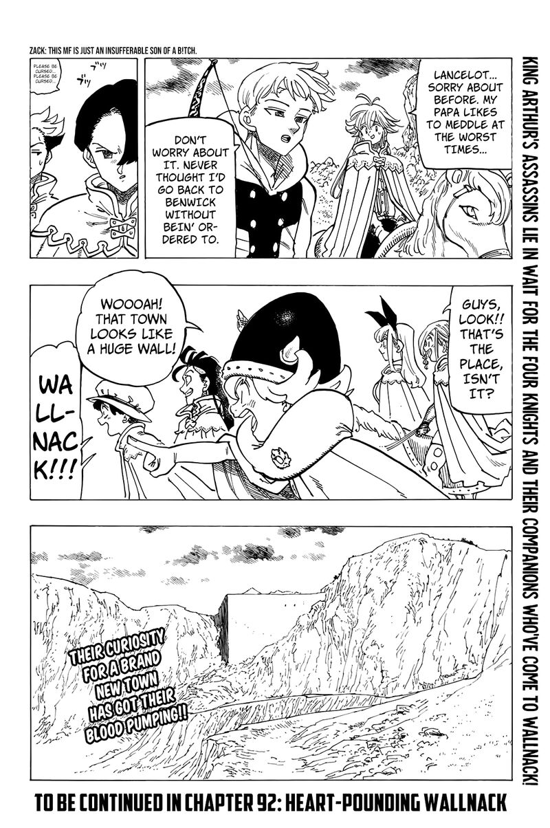 Mokushiroku no Yonkishi Chapter 91 - Page 22 in English