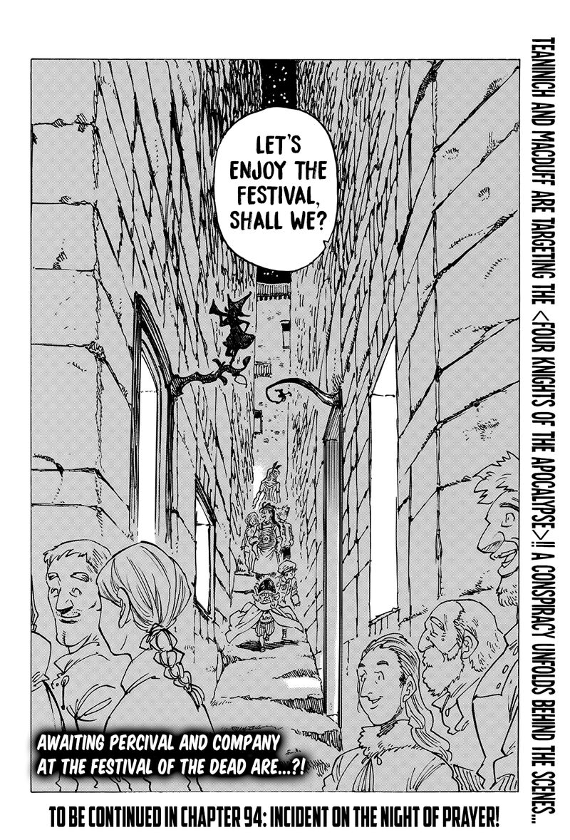 Mokushiroku no Yonkishi Chapter 93 - Page 20 in English