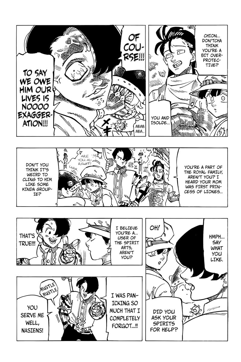 Mokushiroku no Yonkishi Chapter 95 - Page 11 in English