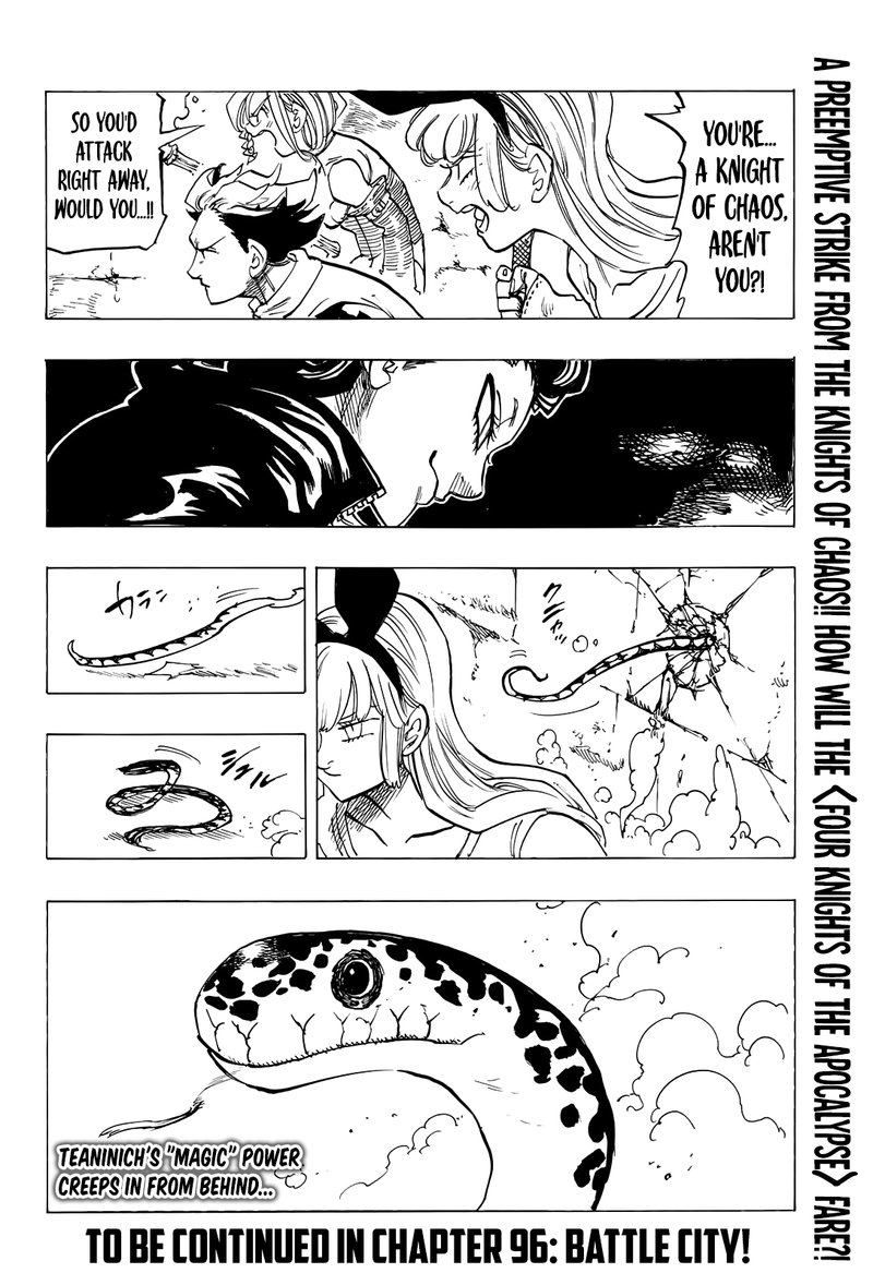 Mokushiroku no Yonkishi Chapter 95 - Page 20 in English