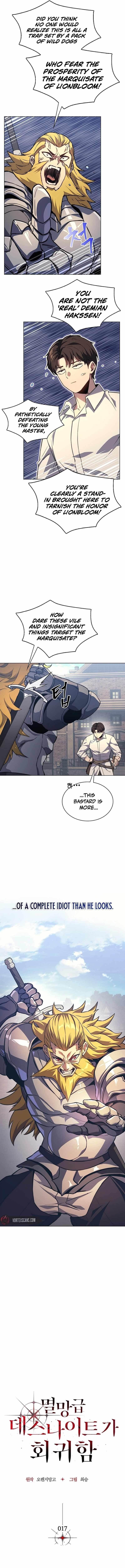 Return of the Apocalypse-Class Death Knight Chapter 17 - Page 3 in English