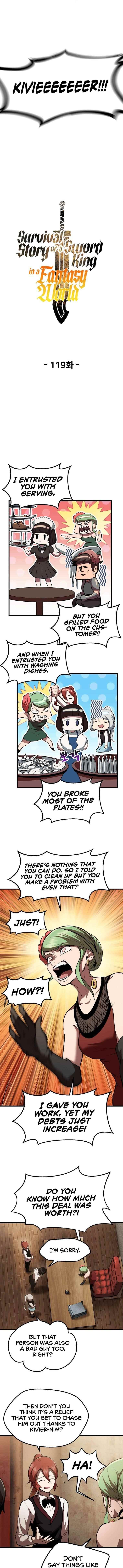 Survival Story Of A Sword King In A Fantasy World Chapter 119 - Page 7 in English