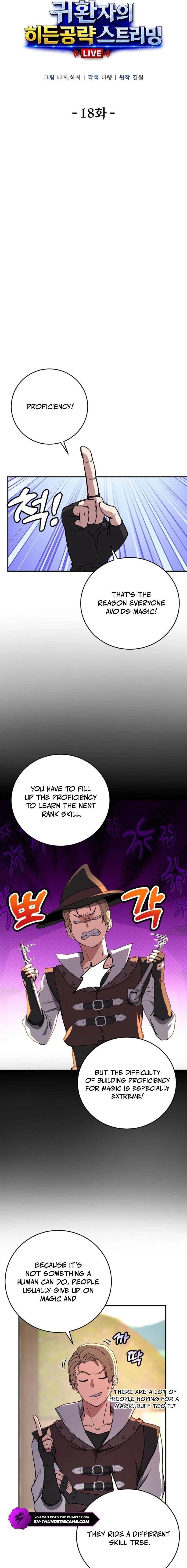 Returnee’s Hidden Strategy Streaming Chapter 18 - Page 5 in English