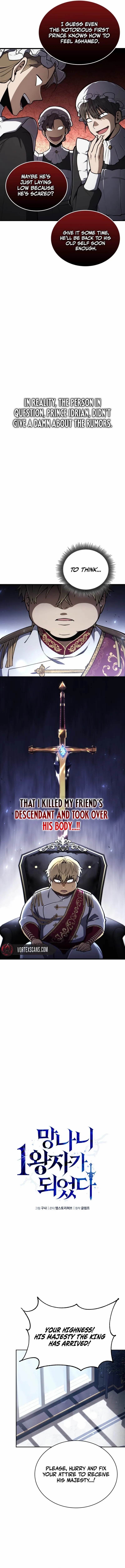 I Became the First Prince: Legend of Sword's Song Chapter 1 - Page 18 in English