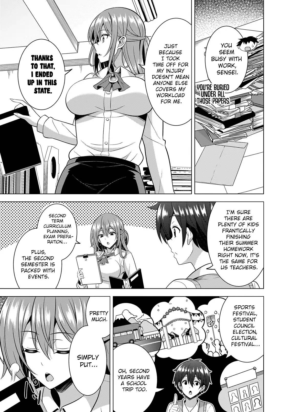 Boku No Kanojo Sensei Chapter 60 - Page 23 in English