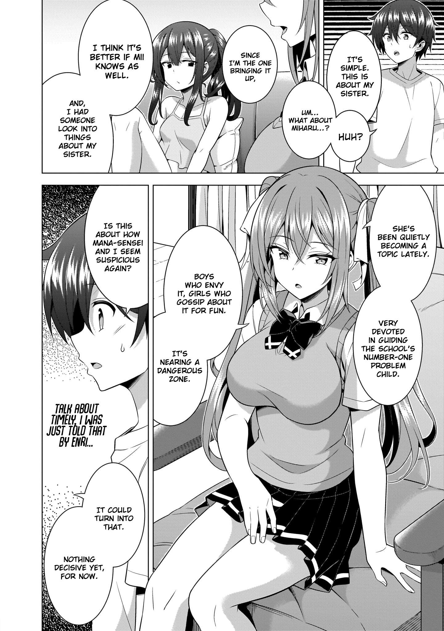 Boku No Kanojo Sensei Chapter 65 - Page 7 in English