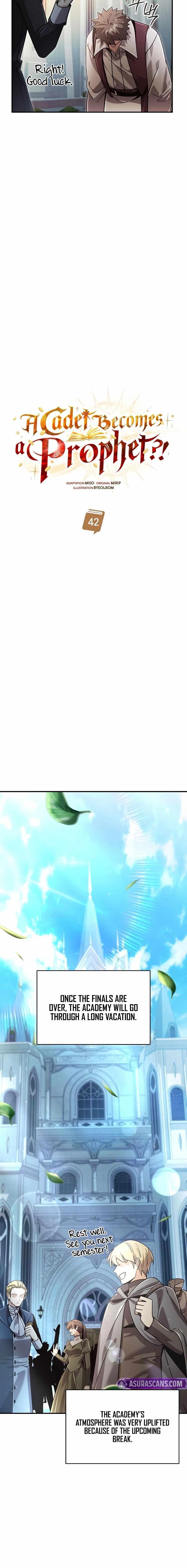 A Cadet Becomes a Prophet?! Chapter 42 - Page 8 in English