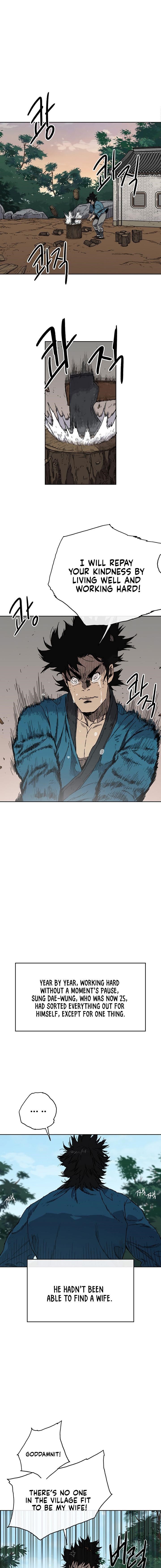 The Undefeatable Swordsman Chapter 1 - Page 4 in English