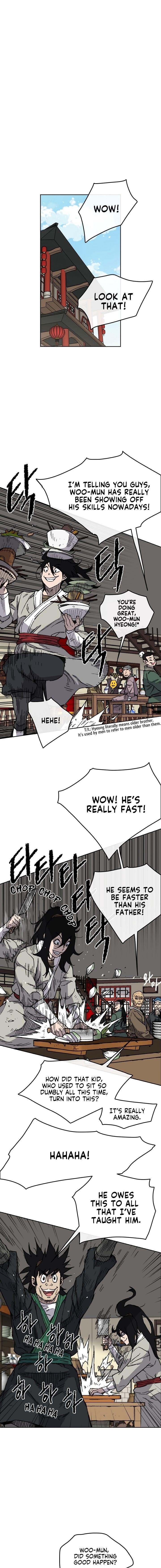 The Undefeatable Swordsman Chapter 11 - Page 8 in English