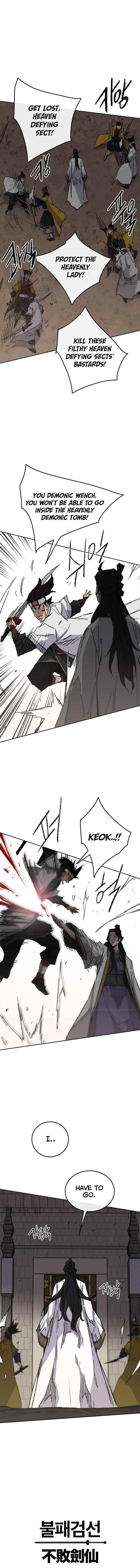 The Undefeatable Swordsman Chapter 114 - Page 8 in English
