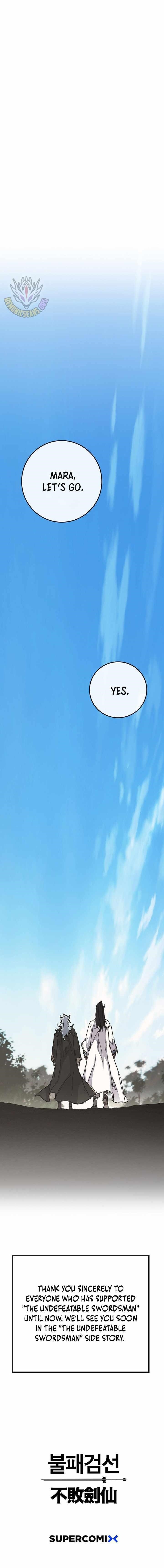 The Undefeatable Swordsman Chapter 248 - Page 23 in English
