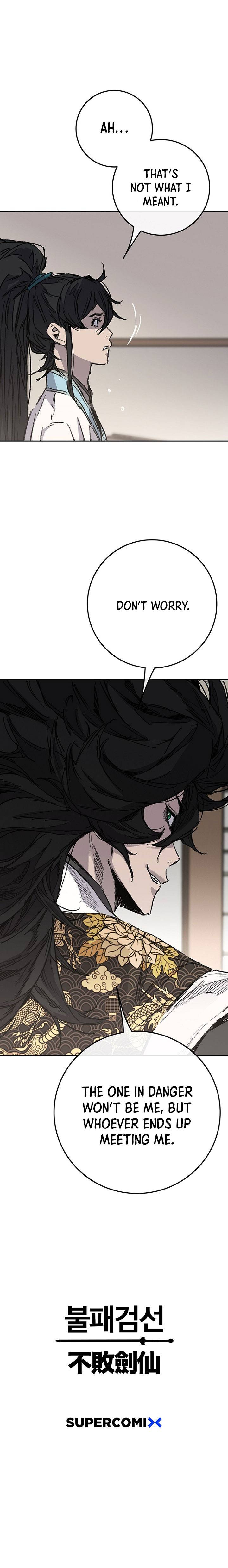 The Undefeatable Swordsman Chapter 284 - Page 12 in English