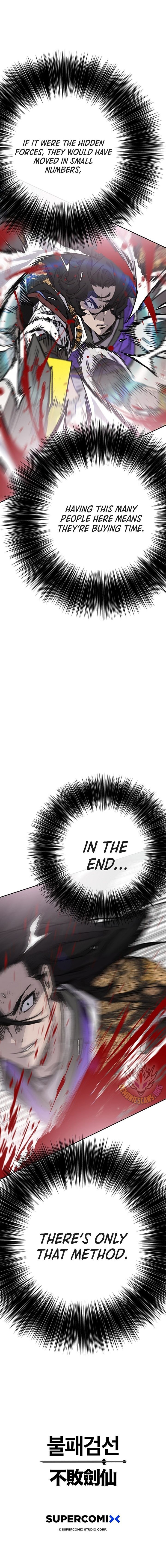 The Undefeatable Swordsman Chapter 290 - Page 20 in English