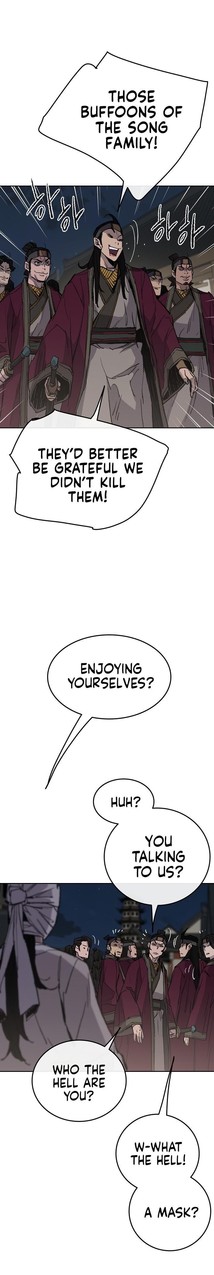 The Undefeatable Swordsman Chapter 49 - Page 22 in English