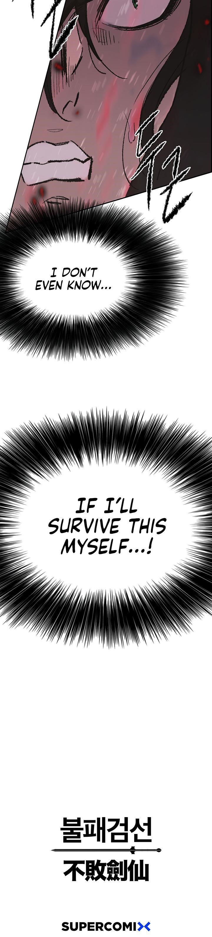 The Undefeatable Swordsman Chapter 50 - Page 31 in English